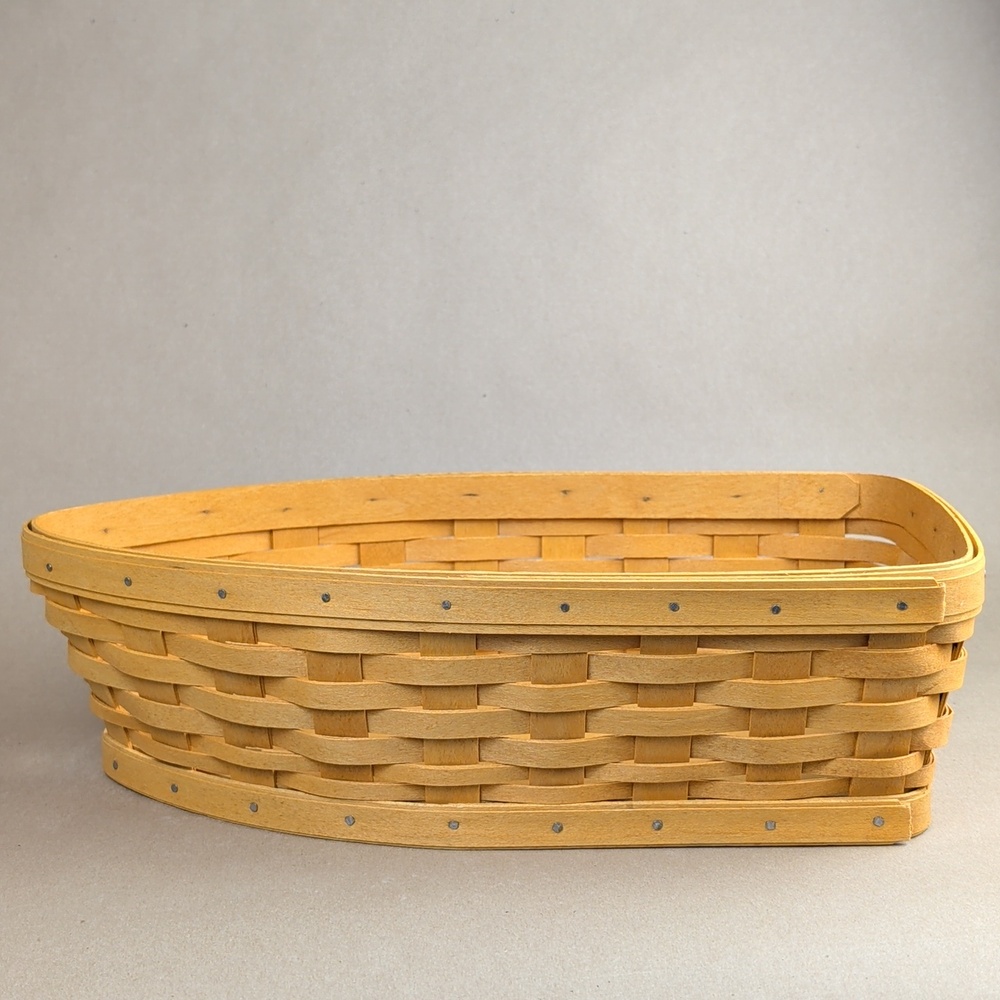 Longaberger Row Your Boat Basket/ Liner/ Protector/ Dividers, Go Navy! - Picture 3 of 9
